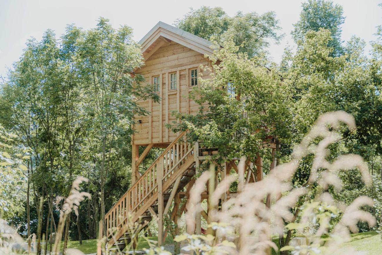 Les Cabanes Du Dauphine Et Logis A La Ferme Гап Екстериор снимка